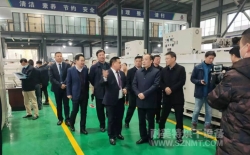 湖南省常德市市委书记、市长等领导莅临湖南省耐美特智能烘干工业设备有限公司视察指导工作